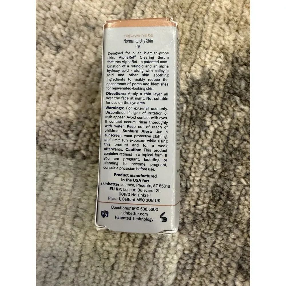 Skinbetter AlphaRet Clearing Serum 0.17oz / 5ml - New in Box